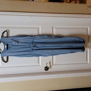 Girls Chelsea & Violet denim‎ waist tie jumper